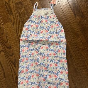 Vineyard Vines Floral Kids One Piece - Blue and Pink romper